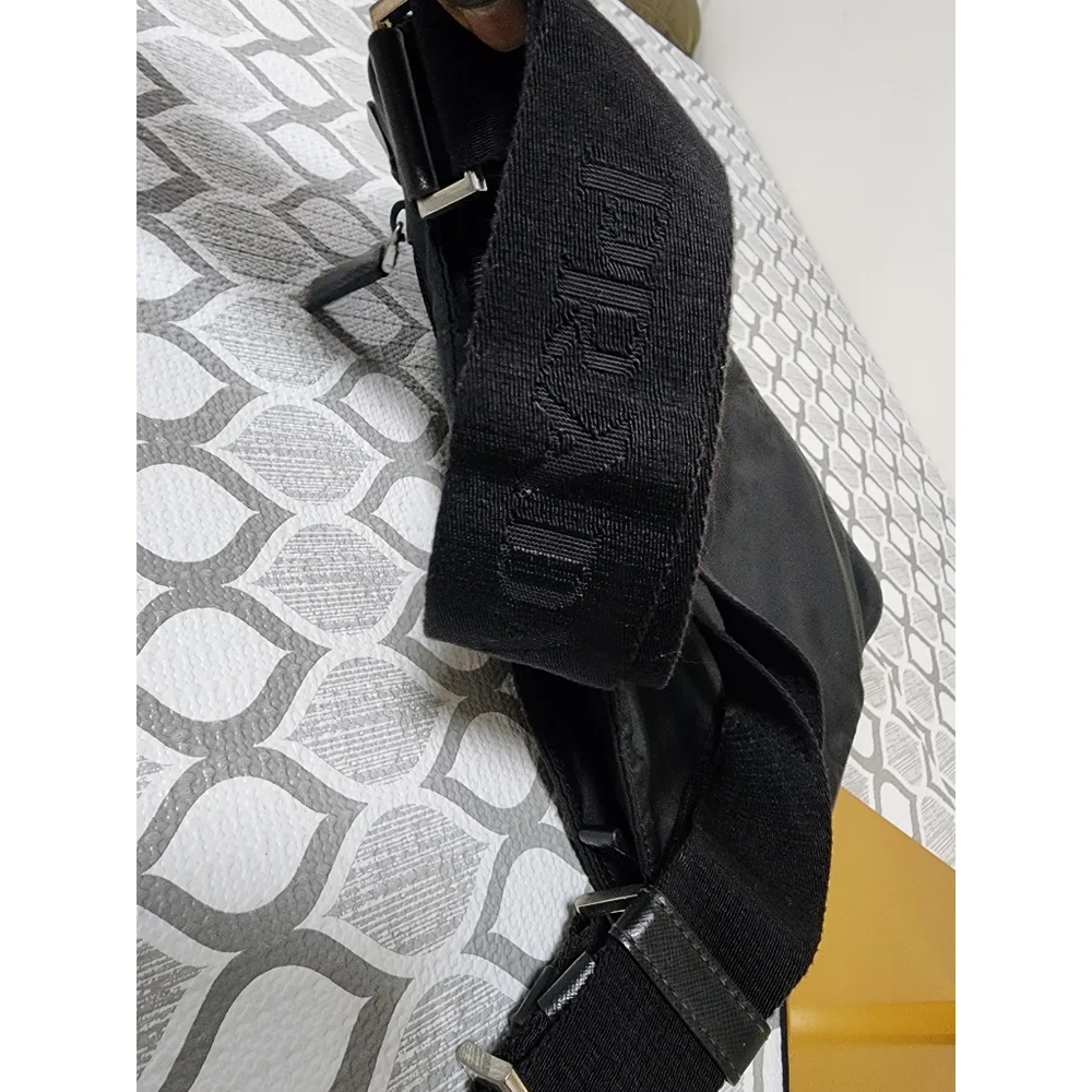 Prada Front Pocket Messenger Bag Tessuto Medium